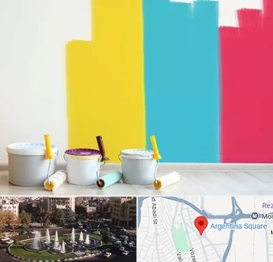 فروش رنگ اکلیریک در آرژانتین