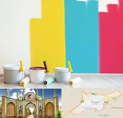 فروش رنگ اکلیریک در سمنان