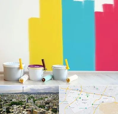 فروش رنگ اکلیریک در منطقه 8 تهران