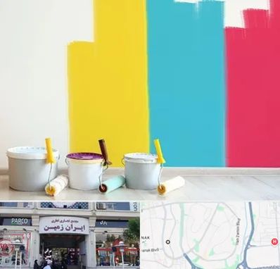 فروش رنگ اکلیریک در ایران زمین