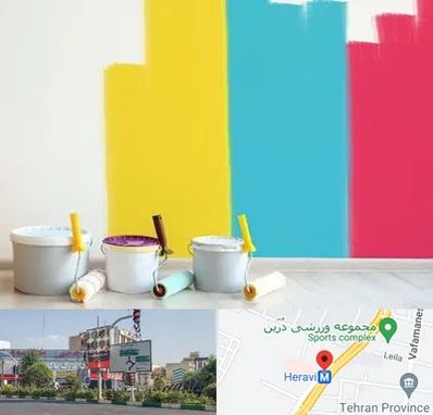 فروش رنگ اکلیریک در هروی
