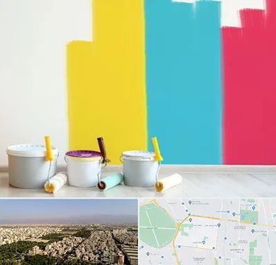 فروش رنگ اکلیریک در نازی آباد 