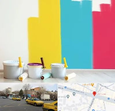 فروش رنگ اکلیریک در شهناز تبریز