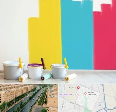 فروش رنگ اکلیریک در فاز سه اندیشه