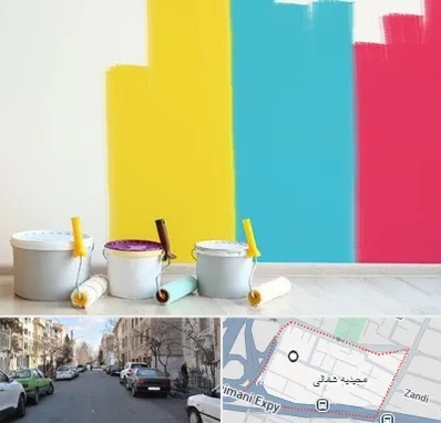 فروش رنگ اکلیریک در مجیدیه شمالی