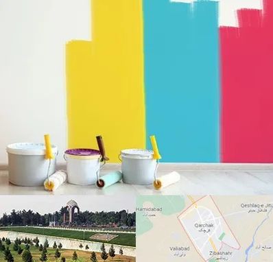 فروش رنگ اکلیریک در قرچک