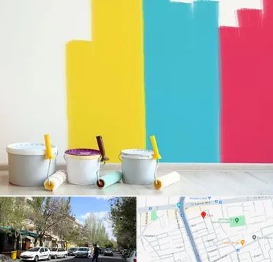 فروش رنگ اکلیریک در کوی فیروز تبریز