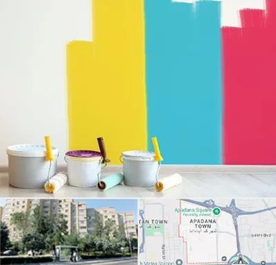 فروش رنگ اکلیریک در آپادانا