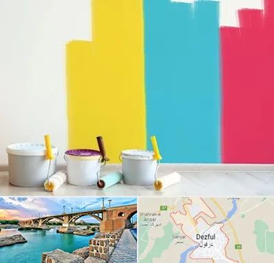 فروش رنگ اکلیریک در دزفول