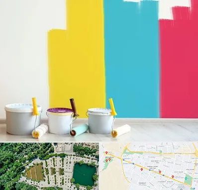 فروش رنگ اکلیریک در وکیل آباد مشهد 