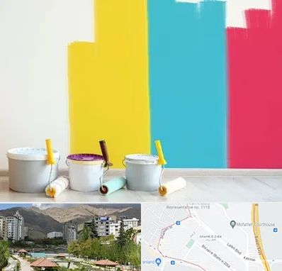 فروش رنگ اکلیریک در شهر زیبا 