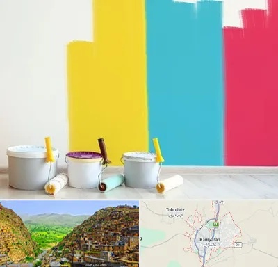 فروش رنگ اکلیریک در کامیاران