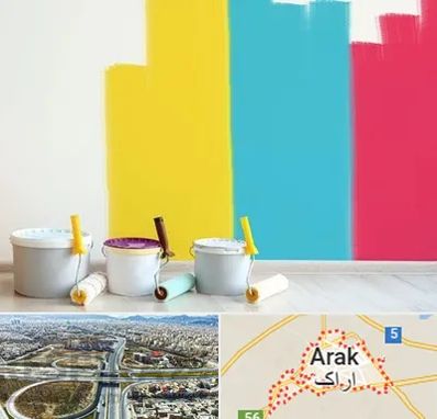 فروش رنگ اکلیریک در اراک