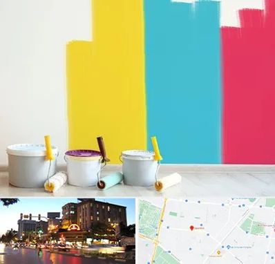 فروش رنگ اکلیریک در بلوار سجاد مشهد 