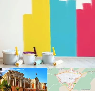 فروش رنگ اکلیریک در خوی