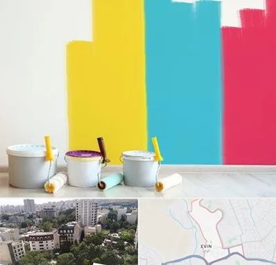 فروش رنگ اکلیریک در اوین