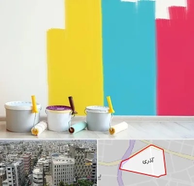 فروش رنگ اکلیریک در آذری