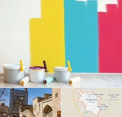 فروش رنگ اکلیریک در تربت جام