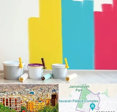 فروش رنگ اکلیریک در نیاوران