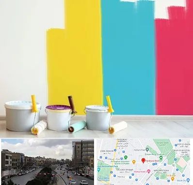 فروش رنگ اکلیریک در بلوار فردوسی مشهد 