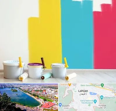 فروش رنگ اکلیریک در لاهیجان