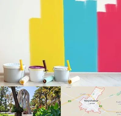 فروش رنگ اکلیریک در نیشابور