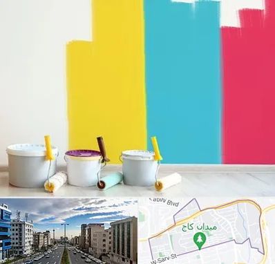 فروش رنگ اکلیریک در سعادت آباد 