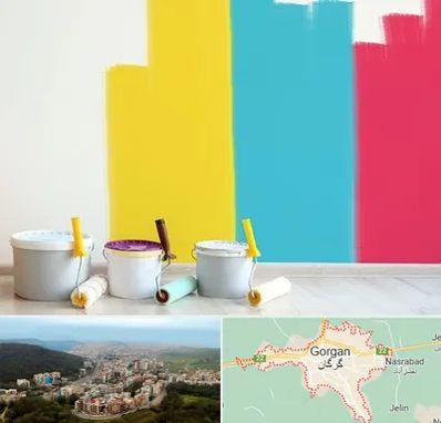 فروش رنگ اکلیریک در گرگان