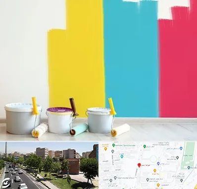 فروش رنگ اکلیریک در شهرک آزمایش