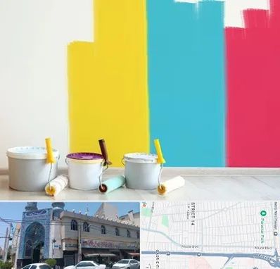 فروش رنگ اکلیریک در بلوار ابوذر