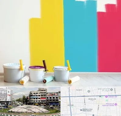 فروش رنگ اکلیریک در مرکز تهران