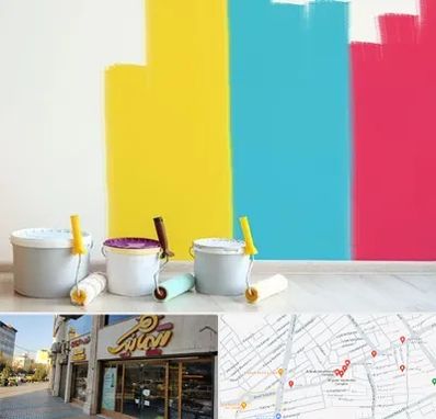 فروش رنگ اکلیریک در عطاران قم