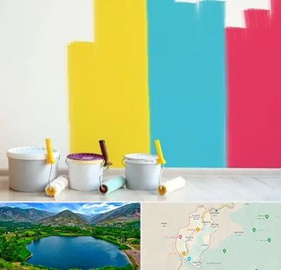 فروش رنگ اکلیریک در رودبار