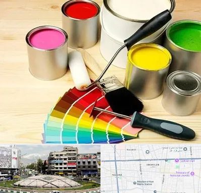 فروش رنگ پلاستیک در مرکز تهران