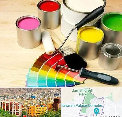 فروش رنگ پلاستیک در نیاوران 