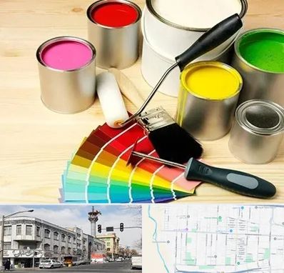 فروش رنگ پلاستیک در 17شهریور