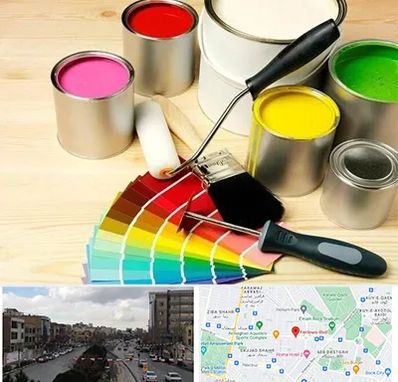 فروش رنگ پلاستیک در بلوار فردوسی مشهد 