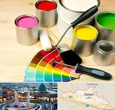 فروش رنگ پلاستیک در زنجان