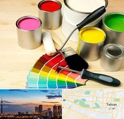 فروش رنگ پلاستیک در غرب تهران 