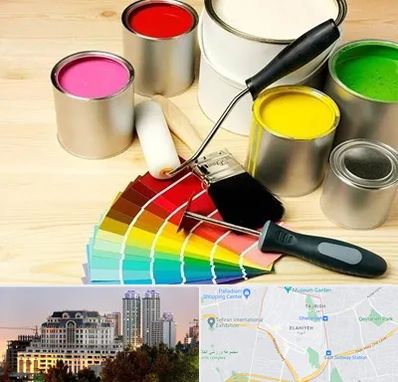 فروش رنگ پلاستیک در فرشته 