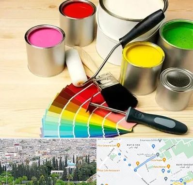 فروش رنگ پلاستیک در محلاتی شیراز 