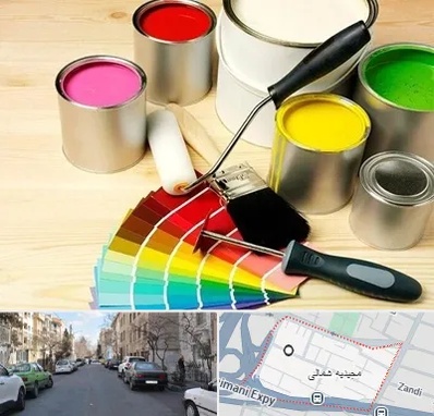 فروش رنگ پلاستیک در مجیدیه شمالی