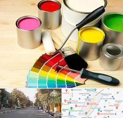 فروش رنگ پلاستیک در شریعتی 