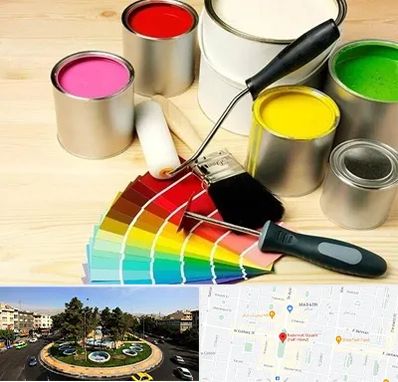 فروش رنگ پلاستیک در هفت حوض 