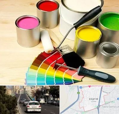 فروش رنگ پلاستیک در خطیب تبریز