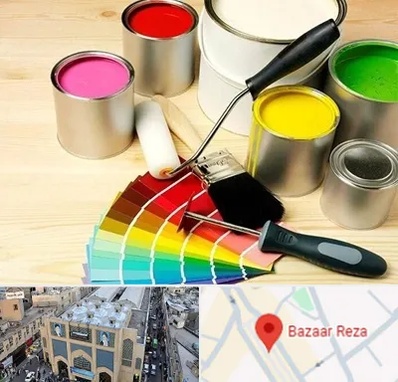 فروش رنگ پلاستیک در بازار رضا مشهد