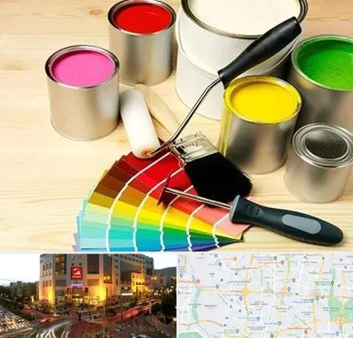 فروش رنگ پلاستیک در جنت آباد تهران 