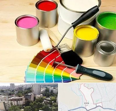 فروش رنگ پلاستیک در اوین