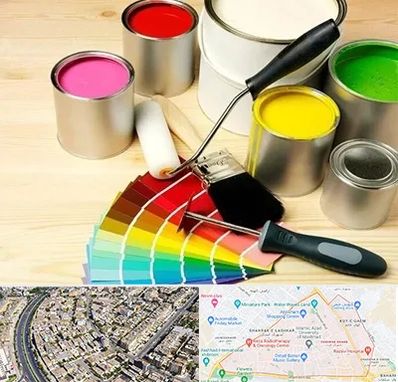 فروش رنگ پلاستیک در شهرک غرب مشهد 