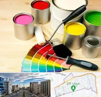 فروش رنگ پلاستیک در سعادت آباد 
